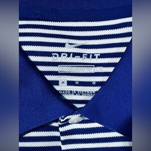 Nike Women’s Purple & White Striped Golf Shirt